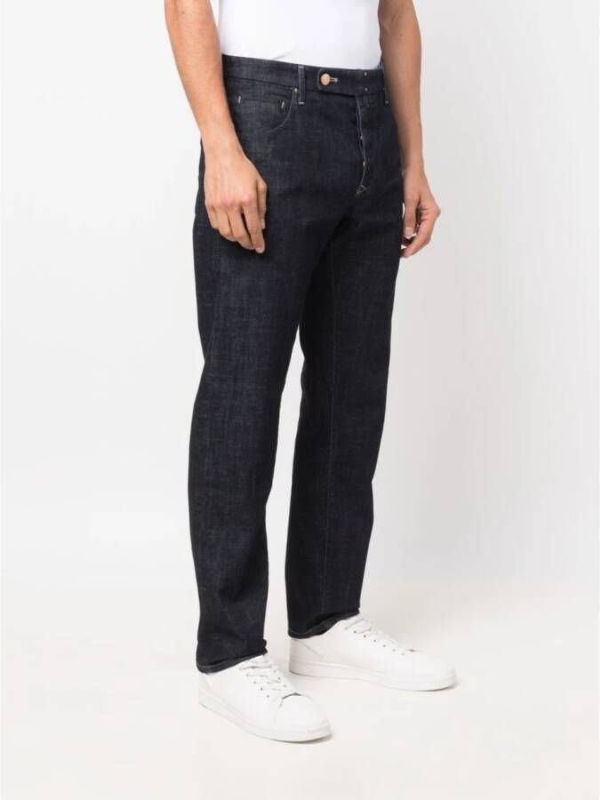 Incotex Slim-fit Jeans Zwart Heren