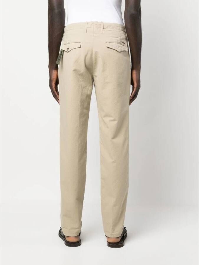 Incotex Suit Trousers Beige Heren