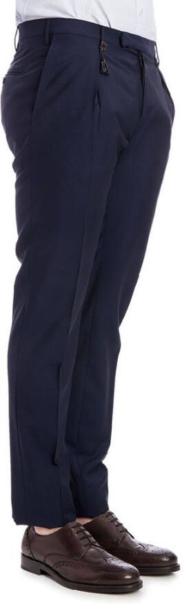 Incotex Broek Blauw Heren