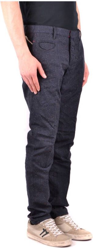 Incotex Broek Blauw Heren