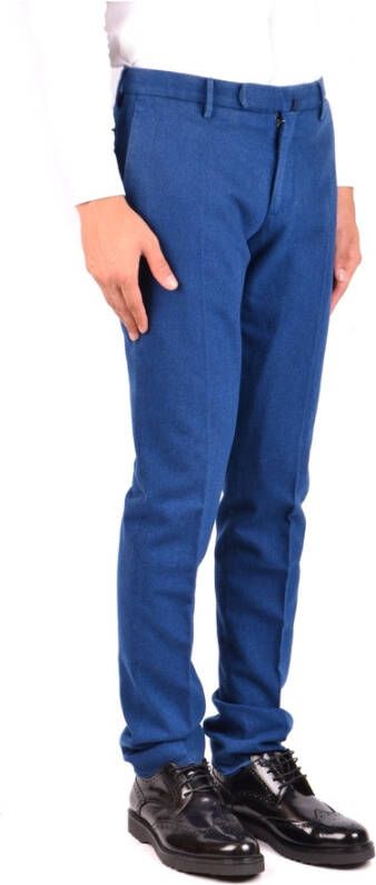 Incotex Broek Blauw Heren