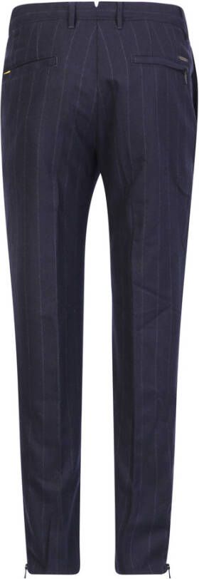 Incotex Broek Blauw Heren