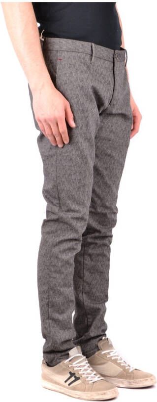 Incotex Broek Grijs Heren
