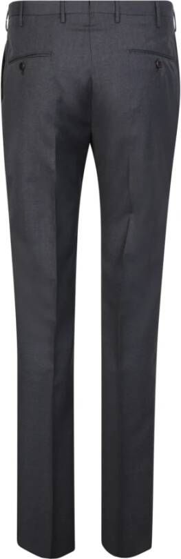 Incotex Grijze Slim Fit Broek van Wolmix Grijs Heren