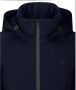 Invicta Blauwe gewatteerde jas met capuchon voor dames Blauw Dames - Thumbnail 2