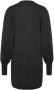 InWear Gebreide jurk met pofmouwen Zwart Dames - Thumbnail 2