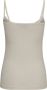 InWear Krijt Mouwloze Top Finesse Stijl Beige Dames - Thumbnail 2