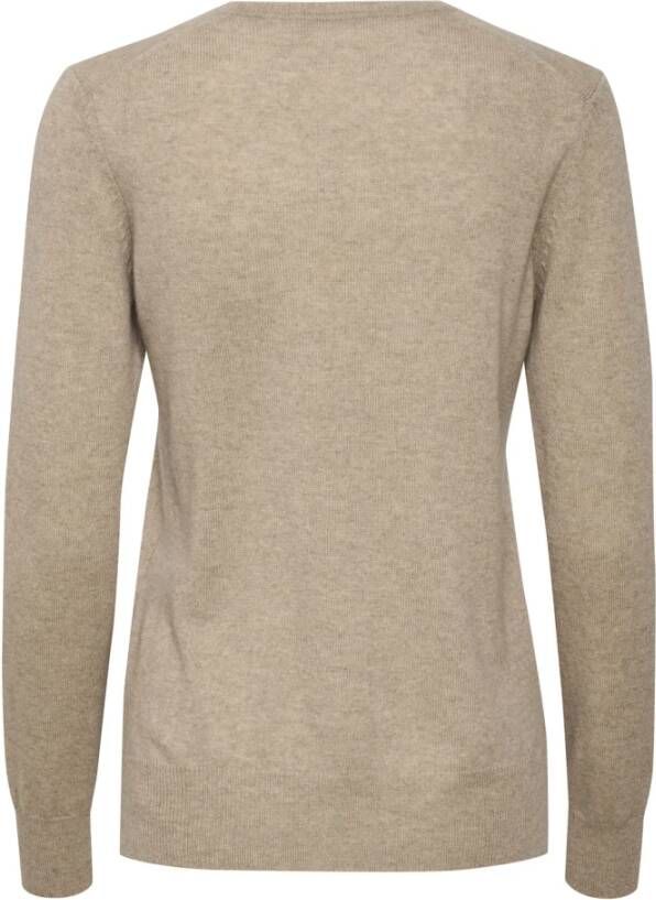 InWear Ronde Hals Gebreide Kleding Beige Dames
