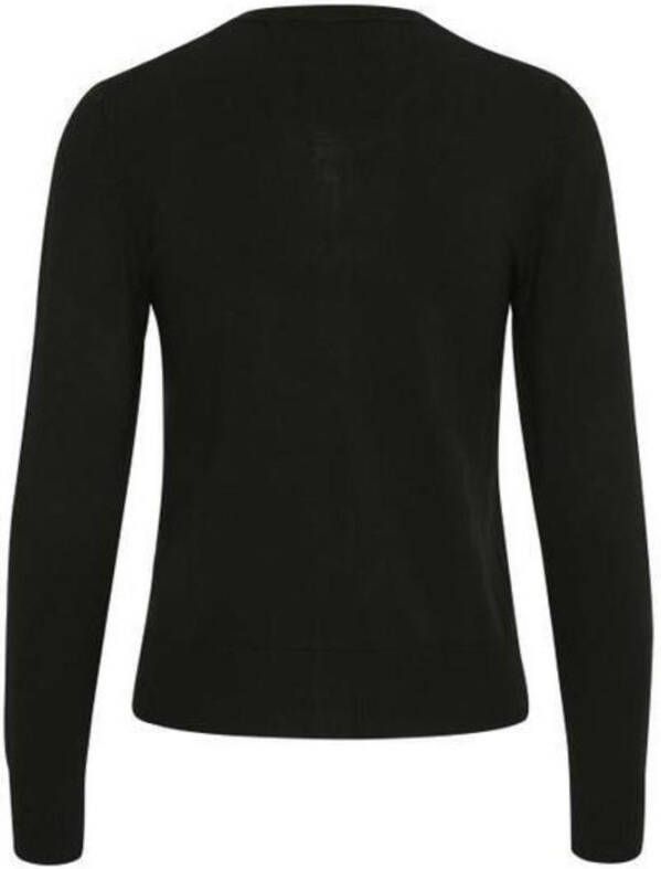 InWear Rita Cardigan Ecru Kleur Casual Stijl Zwart Dames