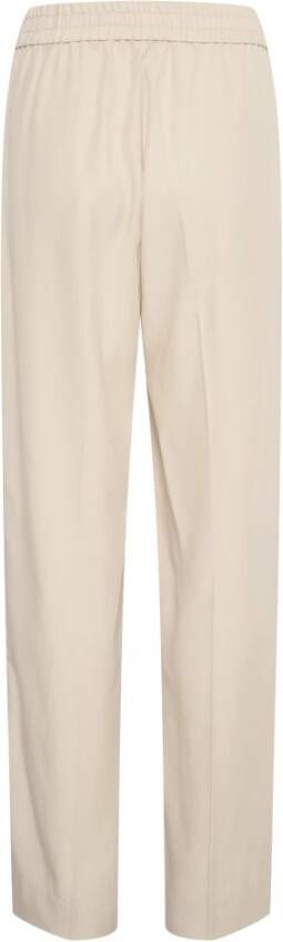 InWear Losse en comfortabele straight broek Beige Dames