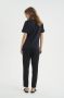 InWear Ruimvallend Boven Elleboog T-Shirt Black Dames - Thumbnail 2