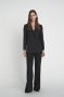 InWear Klassieke Zwarte Lange Blazer Black Dames - Thumbnail 2