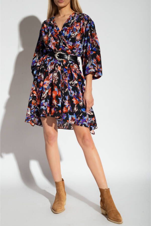 IRO Moavi Patter -jurk Zwart Dames