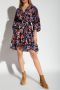 IRO Moavi patterned dress Zwart Dames - Thumbnail 3