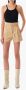 IRO Casual Bruin Katoen Viscose Shorts Brown Dames - Thumbnail 2