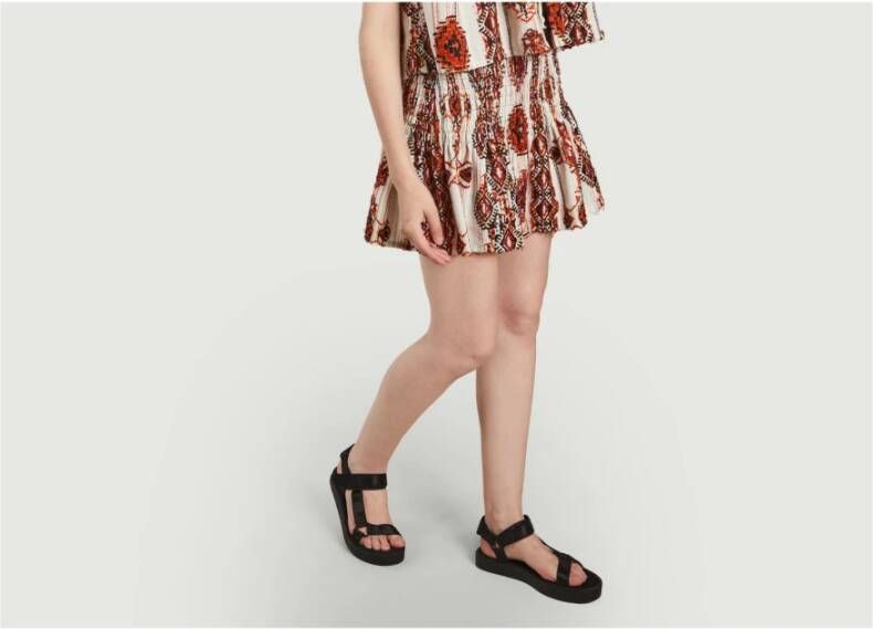 IRO Short Skirts Oranje Dames