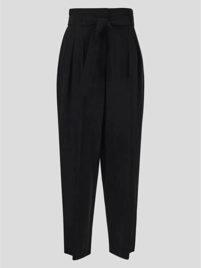 IRO Straight Trousers Zwart Dames
