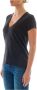 IRO Rodeo linnen T-shirt Black Dames - Thumbnail 4
