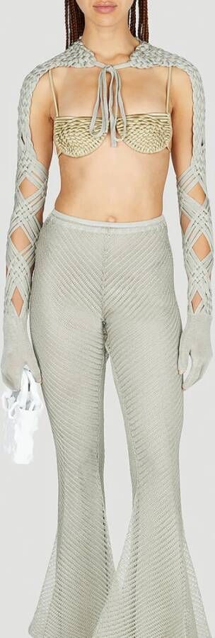 Isa Boulder Trousers Grijs Dames