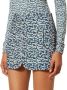 Isabel marant Arona Rok Blauw en Ecru Katoen Blue Dames - Thumbnail 2