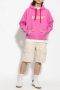 Isabel marant Miley hoodie met logo Roze Heren - Thumbnail 2