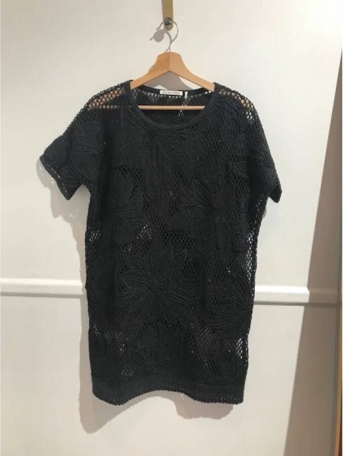 Isabel Marant Pre-owned Cotton dresses Zwart Dames