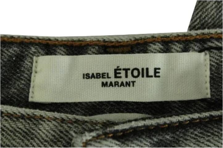 Isabel Marant Pre-owned Grijze Katoenen Isabel Marant Jeans Grijs Dames