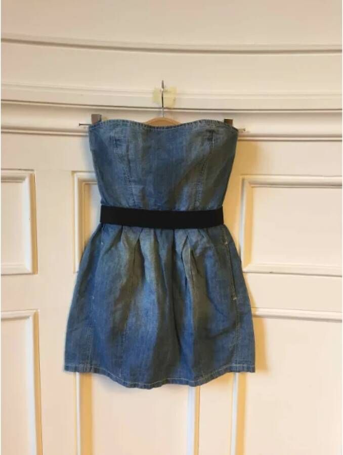 Isabel Marant Pre-owned Denim dresses Blauw Dames