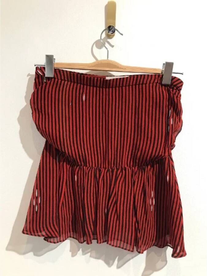 Isabel Marant Pre-owned Fabric tops Rood Dames