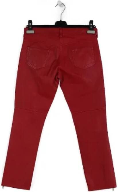 Isabel Marant Pre-owned Leather bottoms Red Dames
