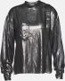 Isabel Marant Pre-owned Zilveren Polyester Asymmetrische Knopen Top Grijs Dames - Thumbnail 2