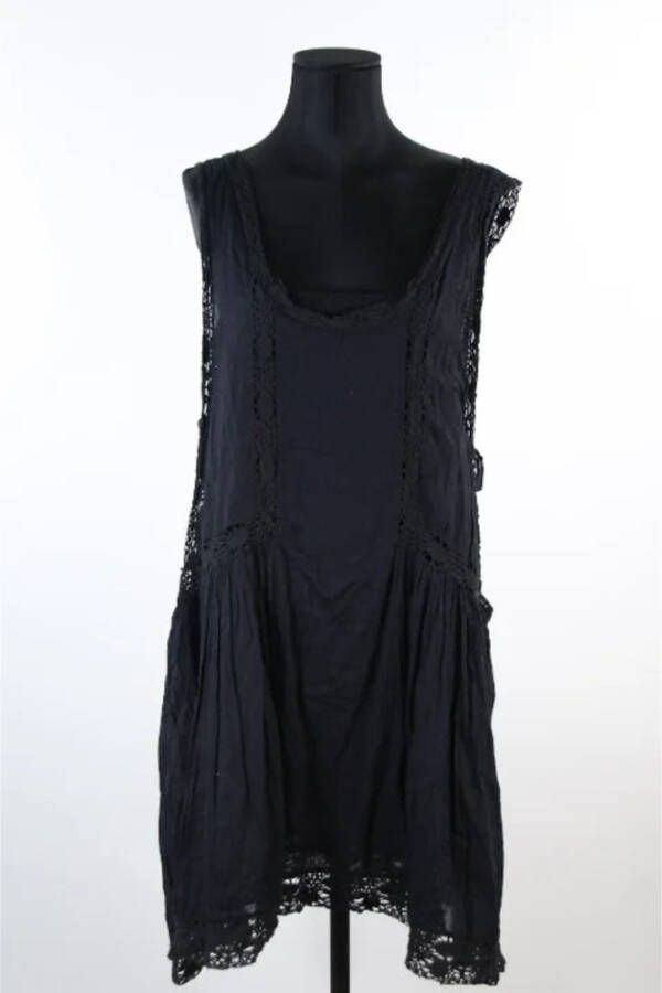 Isabel Marant Pre-owned Tweedehands katoenen jurken Zwart Dames