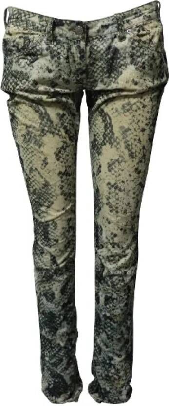 Isabel Marant Pre-owned Multicolor Snakeskin Patroon Jeans Meerkleurig Dames