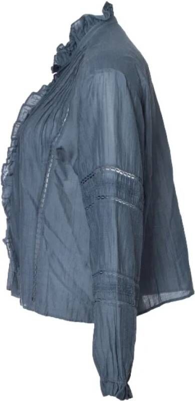 Isabel Marant Pre-owned Cotton tops Blauw Dames
