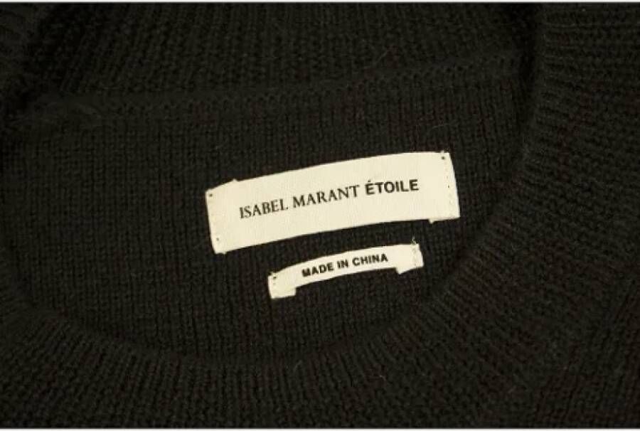 Isabel Marant Pre-owned Stijlvolle Zwarte Wollen Gebreide Jurk Zwart Dames