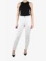 Isabel Marant Pre-owned Witte broek met hoge taille van katoen White Dames - Thumbnail 2