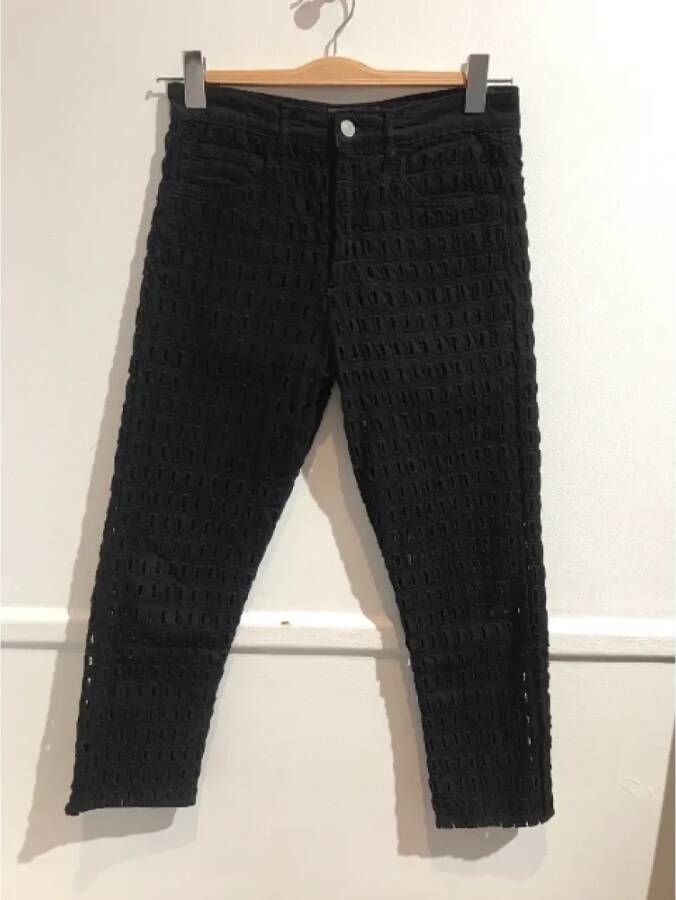 Isabel Marant Pre-owned Trousers Zwart Dames