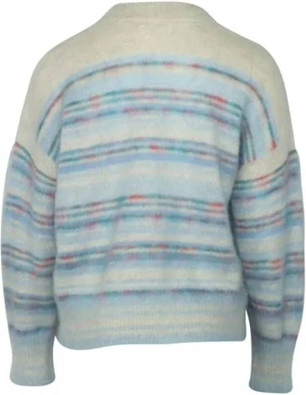 Isabel Marant Pre-owned Gatliny Alpaca Blend Sweater Blauw Dames