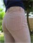Islow Manon Wijde Broek met Knoopsluiting Beige Dames - Thumbnail 6
