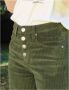 Islow Manon Wijde Broek met Knoopsluiting Green Dames - Thumbnail 4