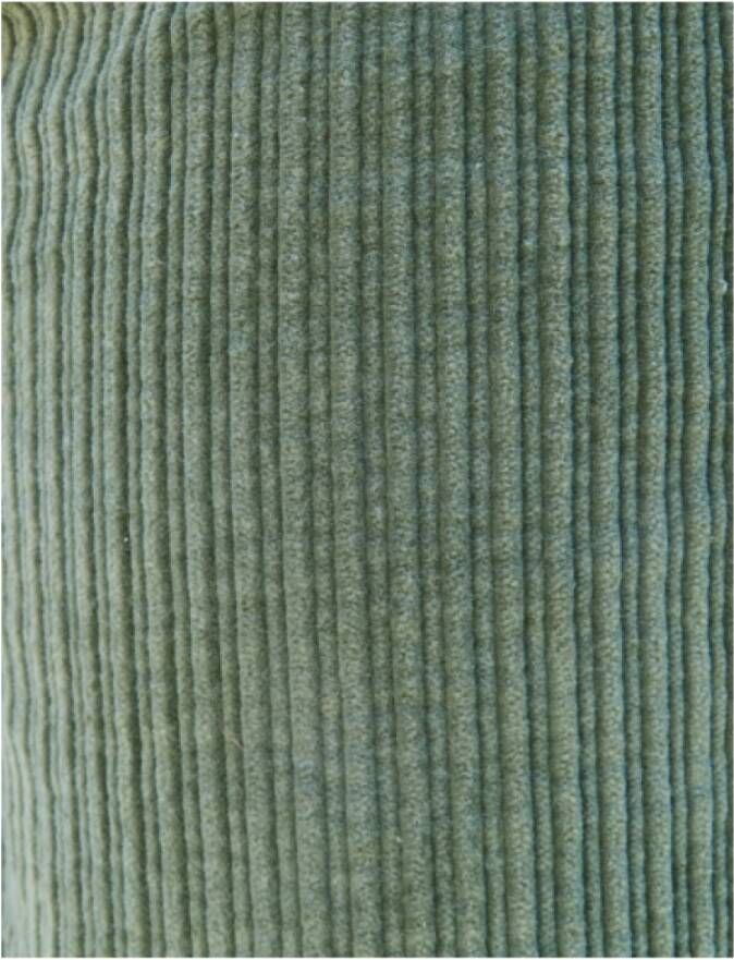 Islow Manon Wijde Broek met Knoopsluiting Green Dames