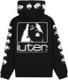 Iuter Zwarte Control Hoodie Sweatshirt Black Heren - Thumbnail 2