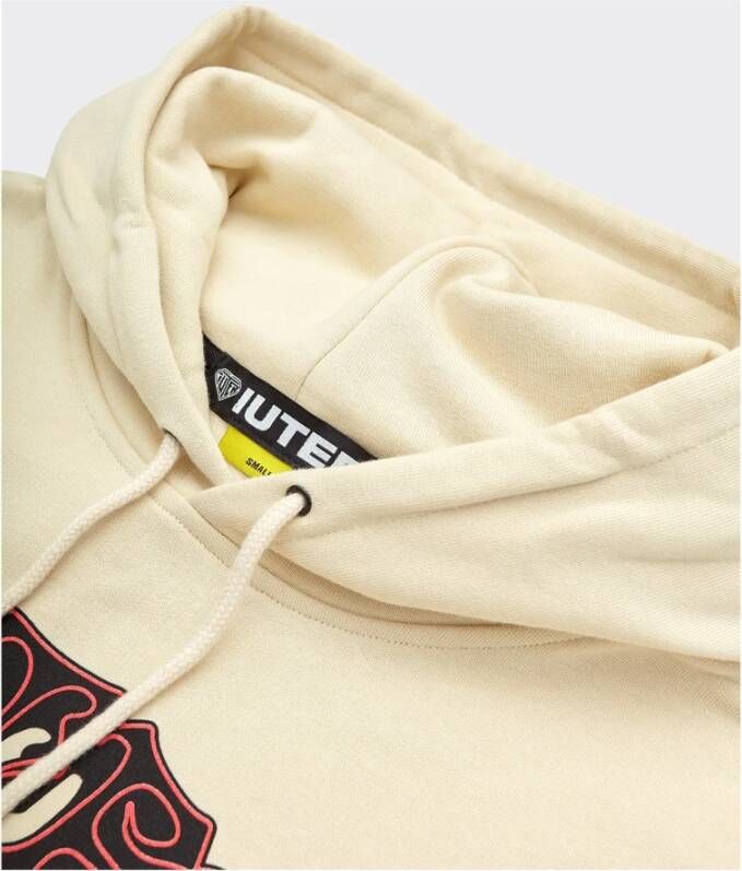 Iuter Crème Stoner Hoodie Beige Heren