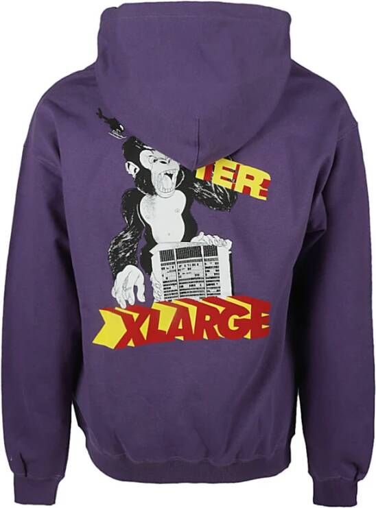 Iuter Hoodies Paars Heren