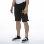 Iuter Zwarte Stencil Sweatshorts Black Heren - Thumbnail 2