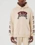Iuter Crème Stoner Hoodie met Kangoeroezak Beige Heren - Thumbnail 2