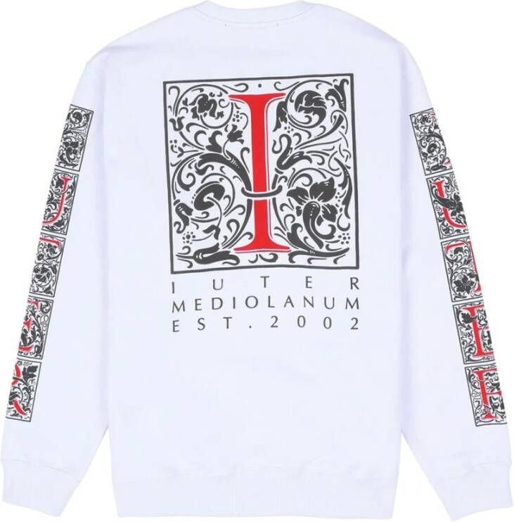 Iuter Sweatshirt Hoodies Wit Heren