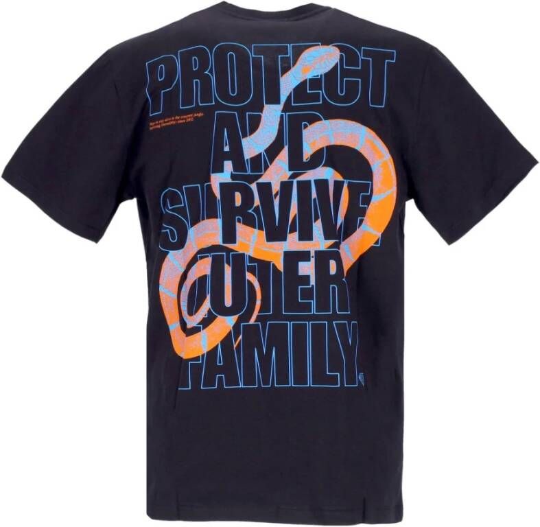 Iuter T-Shirts Black Heren