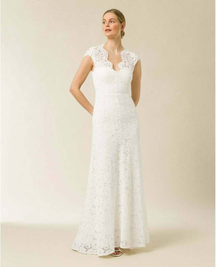 IVY OAK Gelegenheid Dres Wit Dames