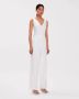 IVY OAK V-hals Jumpsuit in Sneeuwwit White Dames - Thumbnail 2